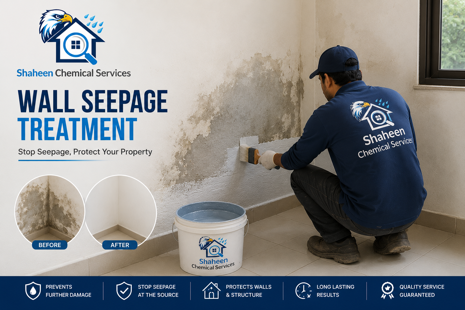 Wall Seepage Treatment